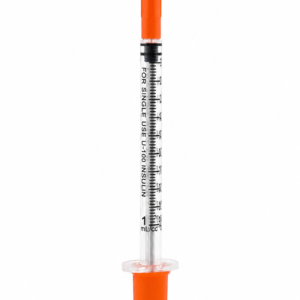 Insulinspritze 1ml/100IU (31G, 8mm)